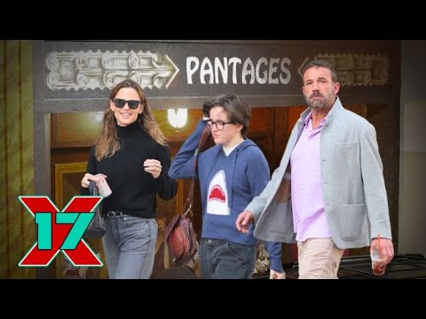 Ben Affleck And Jennifer Garner Enjoy Rare Theater Night With Fin