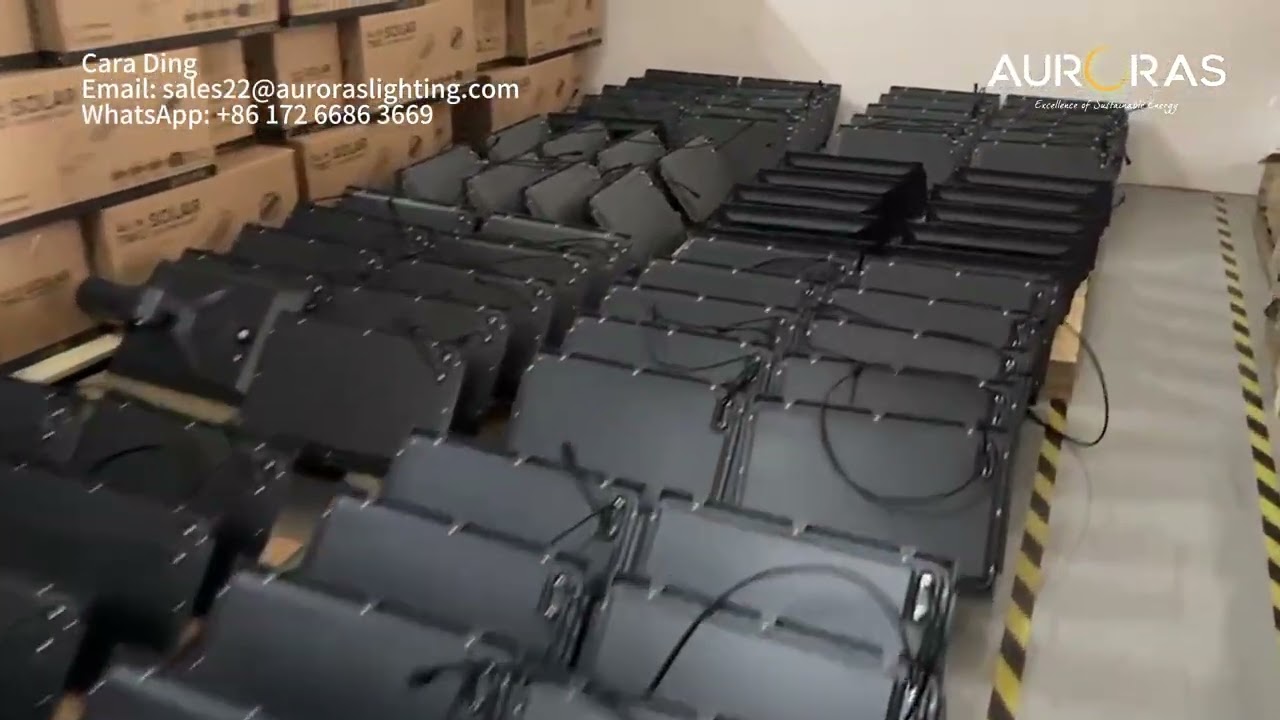 Integrated Solar Street light with Motion Sensor | D4i Wireless Control System