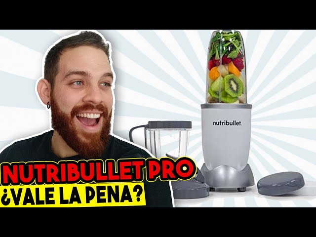 Vídeo relacionado con nutribullet Pro 900, batidora personal, batidora multifuncional, potencia de 900 W, NB904S