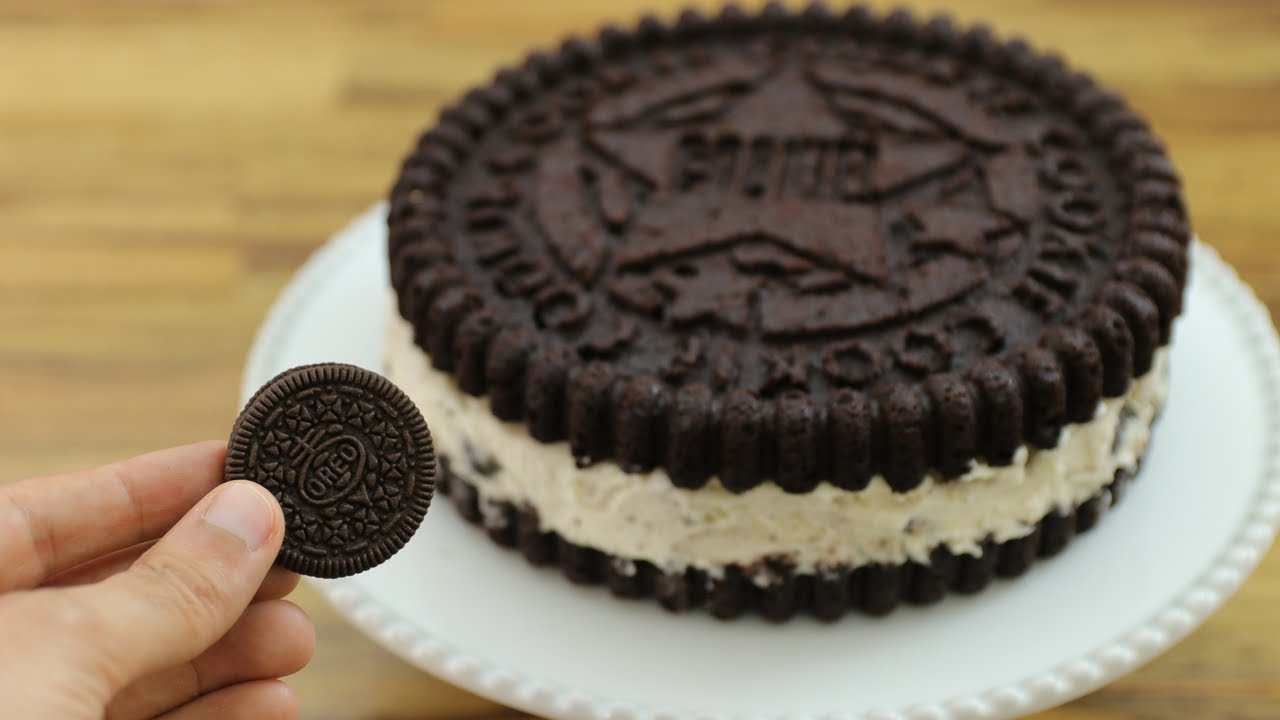 How to Make a Giant Oreo Cake The Cooking Foodie