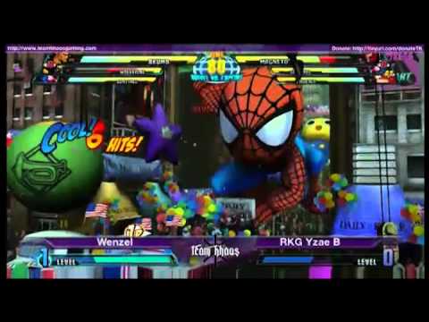 Tourneyplay March MvC3 Singles - Wenzel (AKU/WOL/SEN) vs RKG Yzae B (MSP'11) Losers Quarterfinals