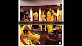 🏏..Chennai super king New Jersey MS dhoni