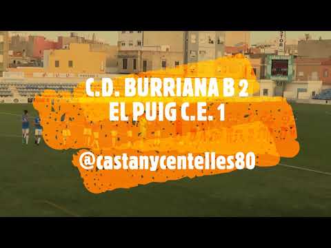 JORNADA 4. C.D. BURRIANA B 2 - EL PUIG C.E. 1 (15-10-2022)