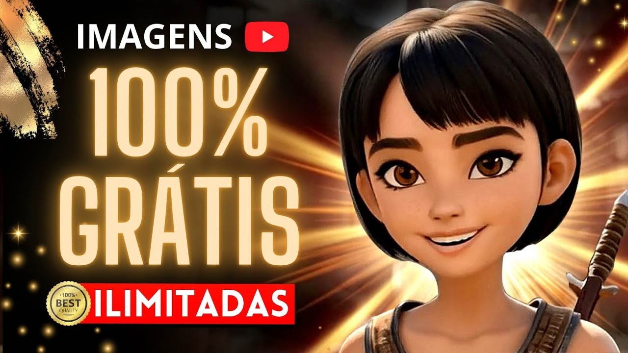 DESCOBRI UMA IA 100% GRATUITA com GERAÇÃO DE IMAGENS ILIMITADAS. [INCRÍVEL].