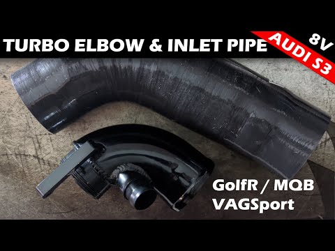 Turbo Elbow & Inlet Pipe by VAG Sport- Audi S3 8V / Golf R  / MQB