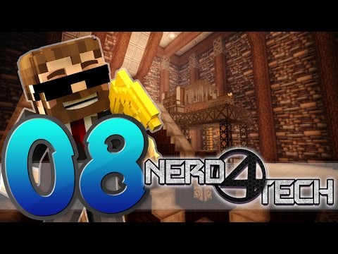 Minecraft ►BEVO TECH MODPACK►"NerdTech 4"- "MAGNETICRAFT CRUSHER + ROBIT!!"(Co-op Server)-EP 08
