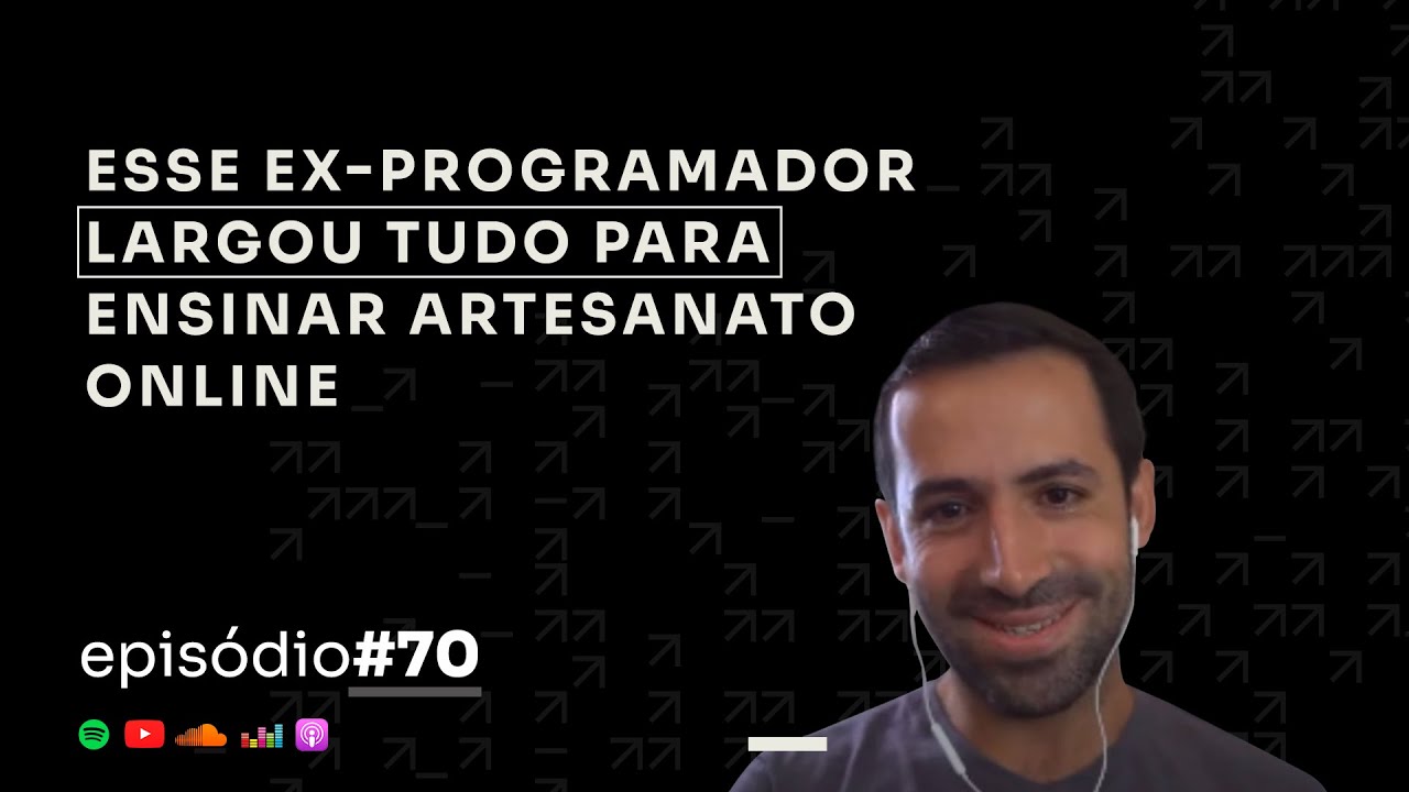 MAIS DE R$ 5 MILHÕES NO NICHO DE ARTESANATO C/ ELVIS RODRIGUES | PODCAST FAIXA PRETA #70