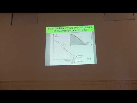Formation of Abrikosov’s lattice due to quantum fluctuations above Hc2(0) - Andrey Varlamov