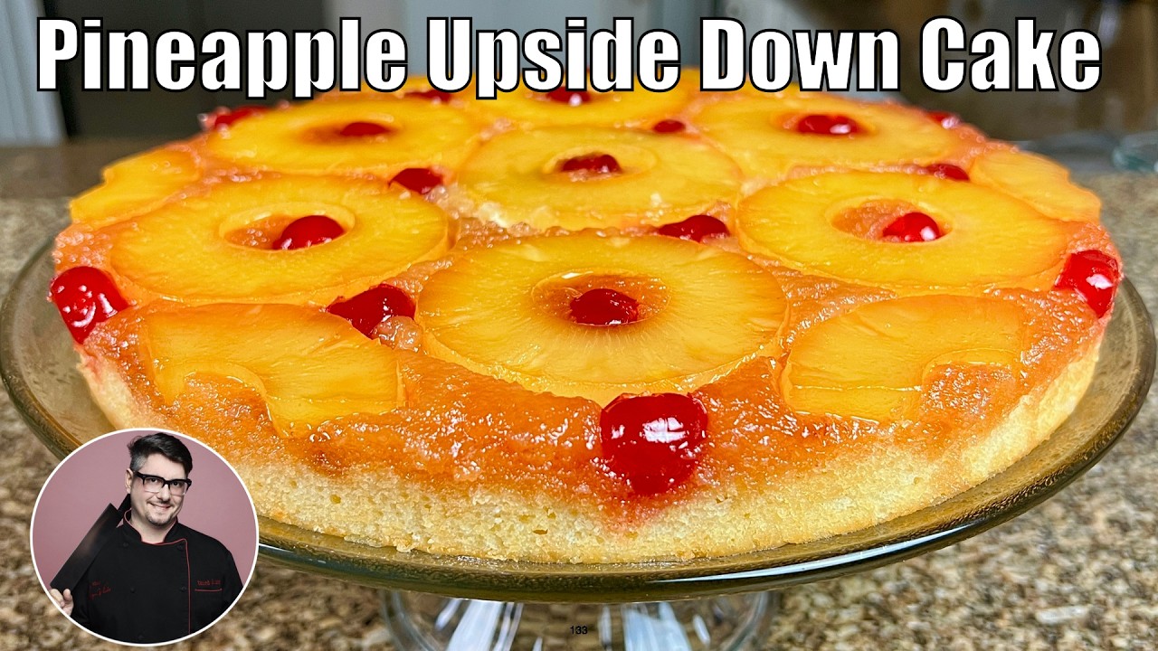 Pineapple Upside Down Cake – Moist, Golden & Delicious