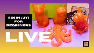 New Upgraded Resin Technique LIVE | Resin Art Beginners Tutorial | Satisfying Resin | Acrylic Pens