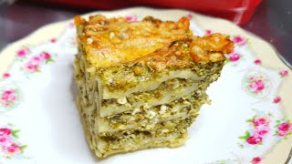 בקלי קלות- לזניה גבינות ותרד (ליהי קרויץ - מטבח בקלי קלות) - התמונה מוצגת ישירות מתוך אתר האינטרנט יוטיוב. זכויות היוצרים בתמונה שייכות ליוצרה. קישור קרדיט למקור התוכן נמצא בתוך דף הסרטון