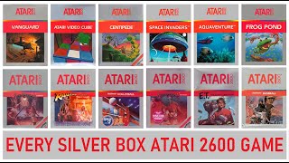 Every Silver Box Atari 2600 Game