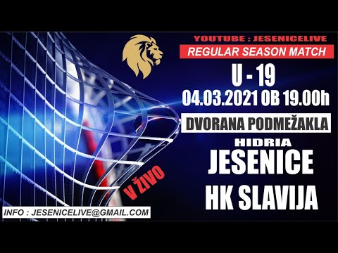 U-19  HOKEJ HD HIDRIA JESENICE - HK SLAVIJA