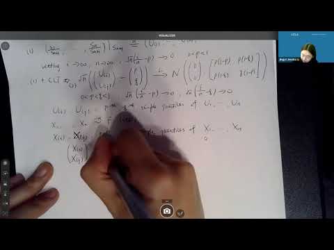 STATS 203 - Large Sample Theory - Lecture 15 (Sample Quantiles; U Statistics)