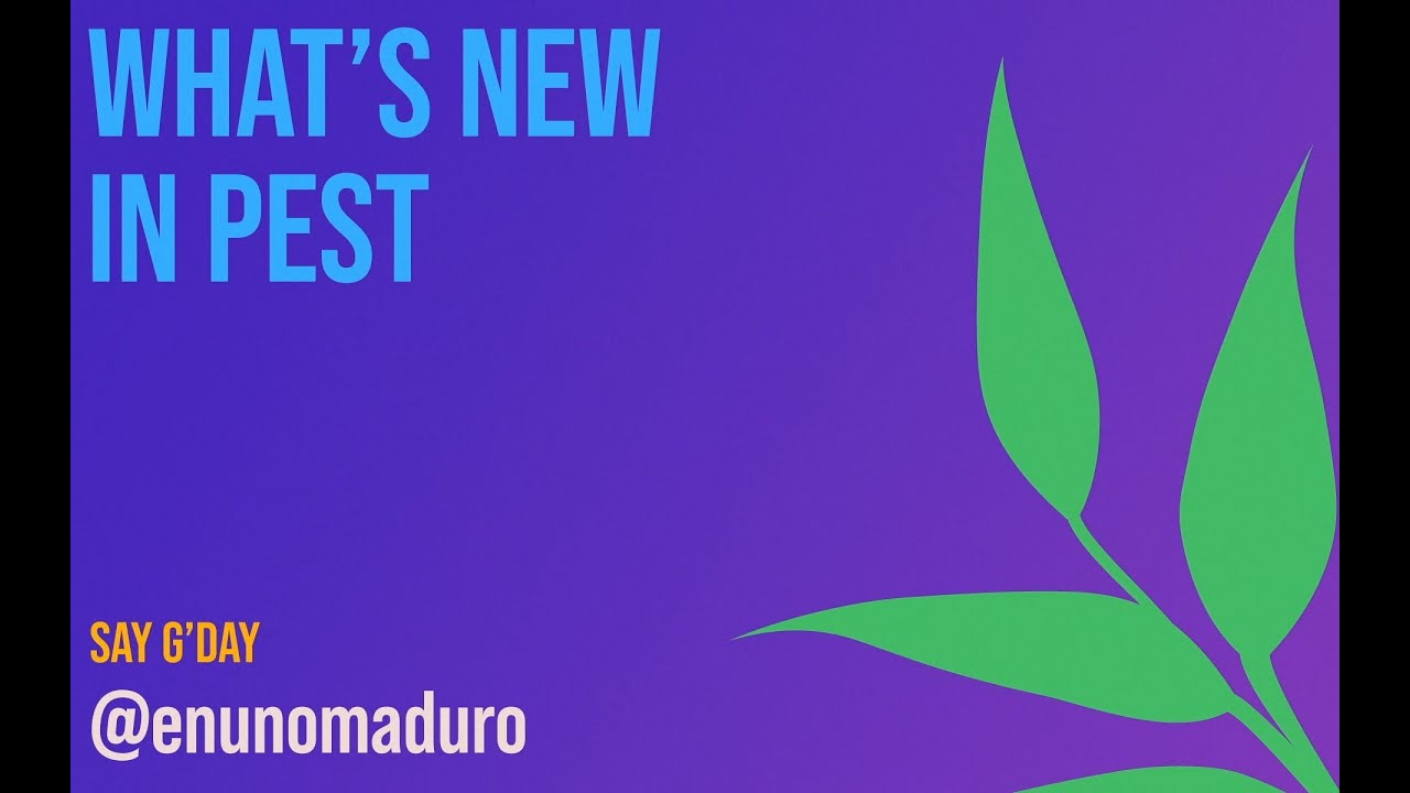 Nuno Maduro - What's new in Pest - Laracon AU 2023