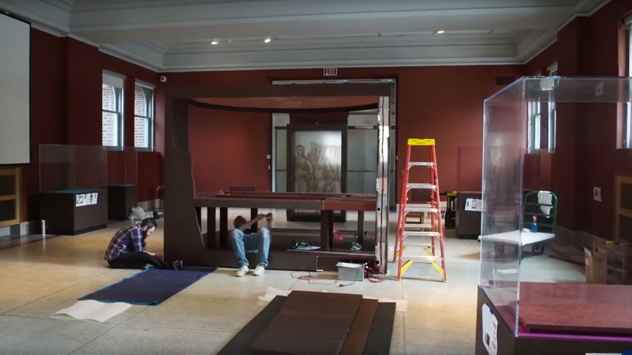 Beneath the Surface: Gallery Installation/Time Lapse