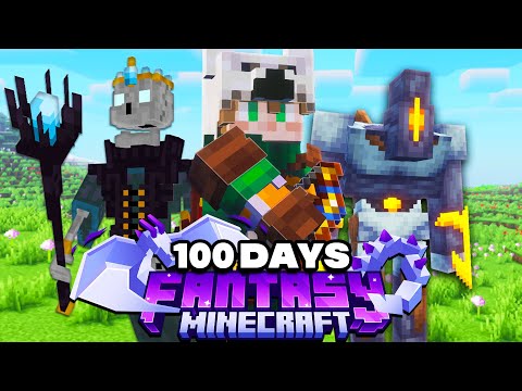 Unraveling IsKevin's 100-Day Journey as an ARCHER in Fantasy Minecraft