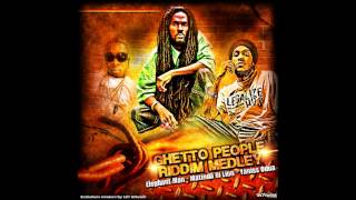Yaniss Odua, Matinda Di Lion & Elephant Man - Ghetto People Riddim Medley - Remix by 187 Artwork