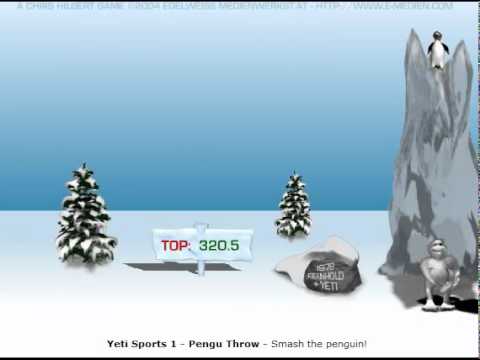Yetisports : Pingu Throw PSP
