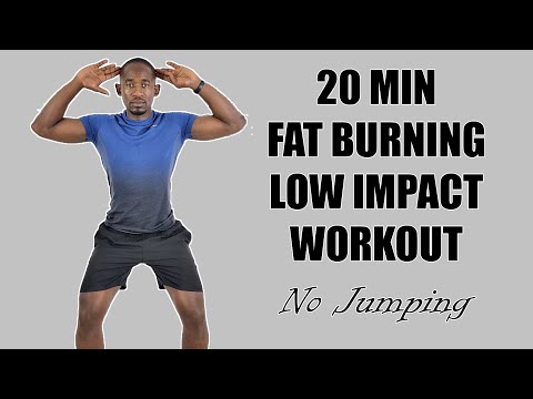 20 Minute Easy Walk at Home Exercise for Weight Loss 200 Calories