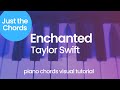 Piano Chords - Enchanted (Taylor Swift)