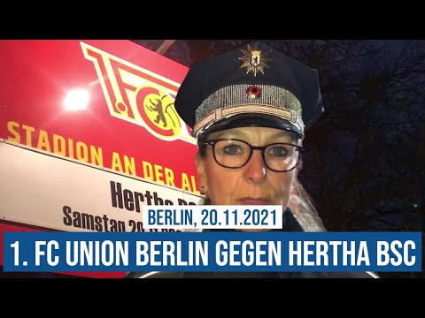 20.11.2021 #Berlin Derby 1. FC Union Hertha BSC 22.000 Zuschauer Alte Försterei 2G Anja Dierschke