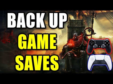 How To Backup & Restore Saved Game Data In Elden Ring On PS4 & PS5!