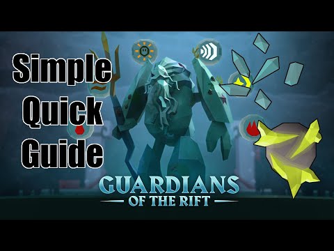Guardians of the Rift - Simple, Quick, Guide (New OSRS RuneCrafting Minigame)