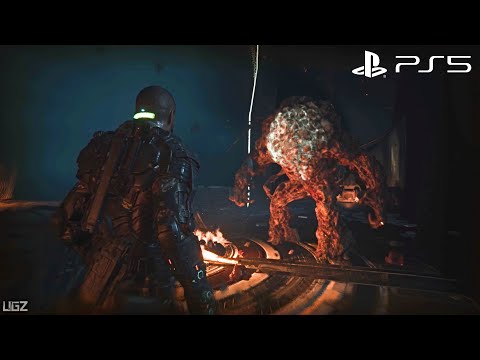 The Callisto Protocol - ENDING Walkthrough + Final Boss - TOWER (Survival Horror Game)