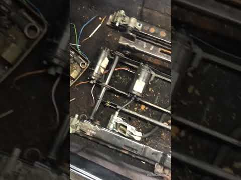 BMW Z3 seat bracket removal how to remove seat brackets without power