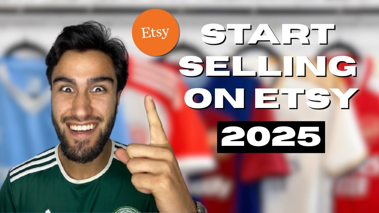 Start Selling Football Shirts on Etsy - Earn $10,000/Month