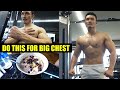 EAT This Before HEAVY CHEST WEIGHT TRAINING [CHEST WORKOUT]