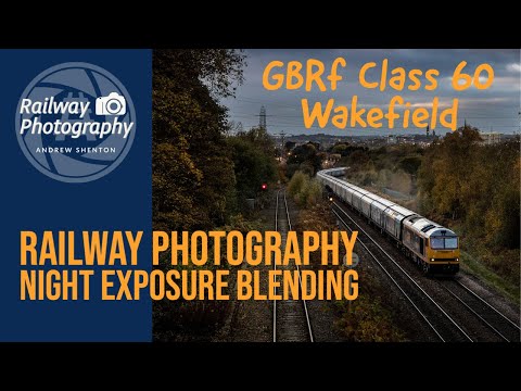 UK Railway Photography Vlog GBRf Class 60 - Exposure Blend - Train Photography