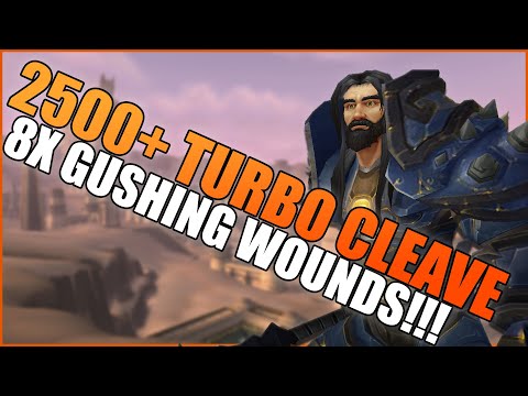 2500+ TURBO CLEAVE: Arms 3v3 Arena (8x Gushing Wounds Warrior) - WoW BFA 8.3 Warrior PvP