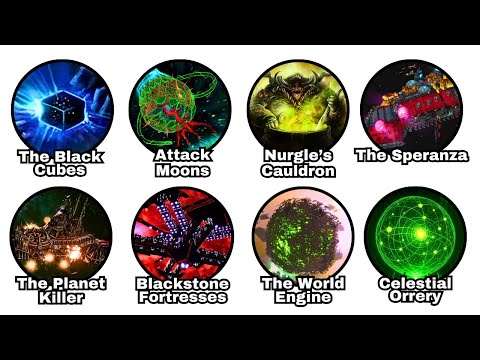 The Deadliest SUPERWEAPONS in Warhammer 40k Explained and Ranked in 10 Minutes