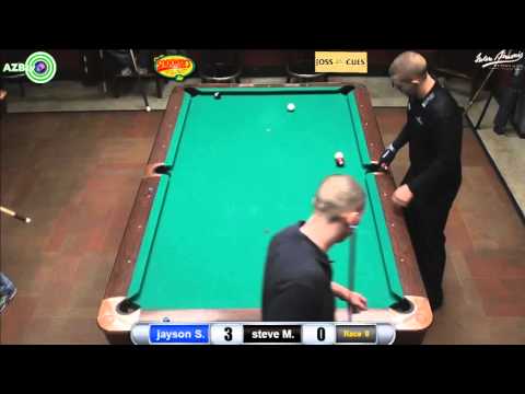 Steve Mack vs Jayson Shaw - 27th Annual Ocean State 9-Ball Championships winners-side match