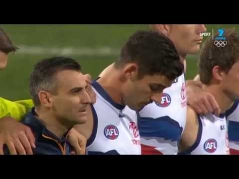 Emotional return to football