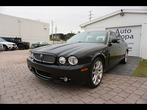 Den letzten echten Jaguar fahren – Dieser XJ LWB von 2008 war die letzte Jaguar-Limousine im klas...