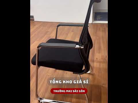 Ghế Văn Phòng Chân Quỳ Nhún Lưng Chỉ Ngang - GQ11