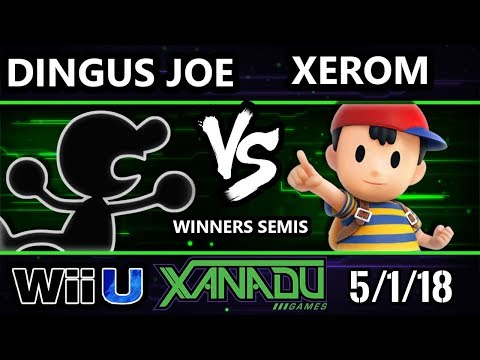 S@X 248 Smash 4 - Dingus Joe (Game and Watch) Vs. Xerom (Ness) - Wii U Singles Winners Semis