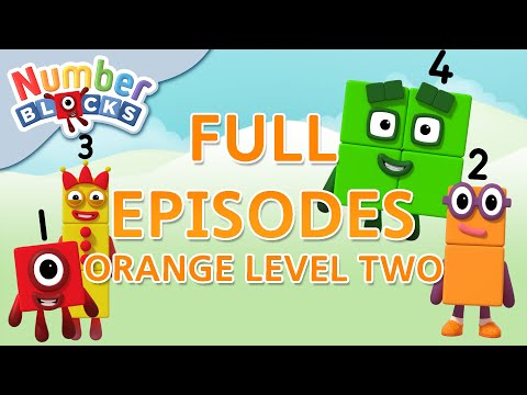 @Numberblocks- Orange Level Two | Full Episodes 11-13 | #HomeSchooling | Learn to Count #WithMe
