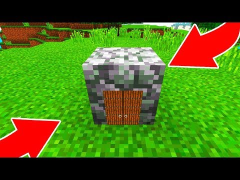 Come VIVERE DENTRO un BLOCCO di PIETRA su MINECRAFT ! ITA | NO MOD!! (PC/XBOX/PS3/PS4/Pocket Edition