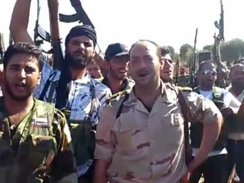 استعداد كتيبة الأبابيل بقيادة النقيب عمار الواوي قبل التوجه لتحرير مدينة حلب