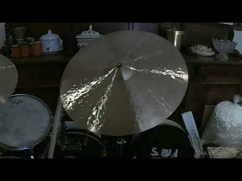 21" 2017g thin jazz ride cymbal - BOURGIS HANDMADE CYMBALS