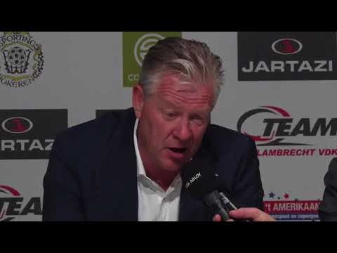Interview met Peter Maes na KSC Lokeren - Antwerp
