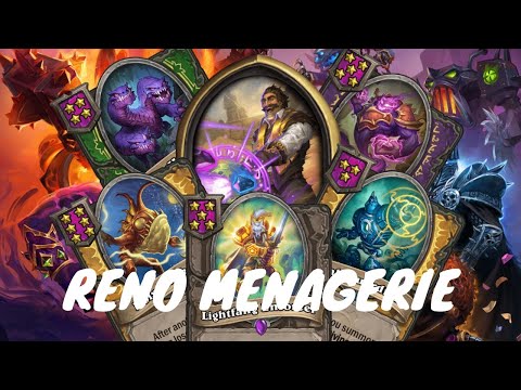 RENO MENAGERIE DREAM BUILD!!! | Hearthstone Battlegrounds