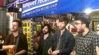 Futureheads - Meet Me Half Way (a capella) - at Banquet Records