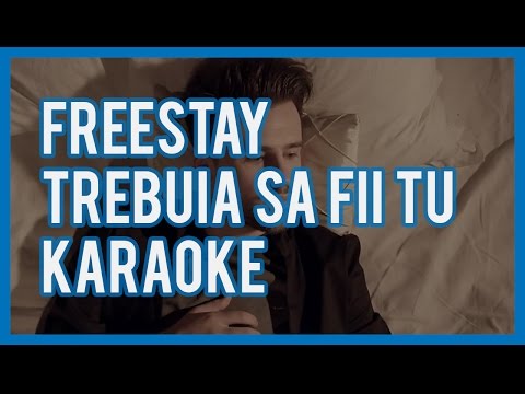 FreeStay - Trebuia sa fii tu Karaoke & Versuri
