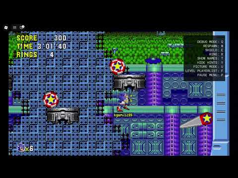 Classic Sonic Simulator V13.2 - Dash Madness Zone Act 3