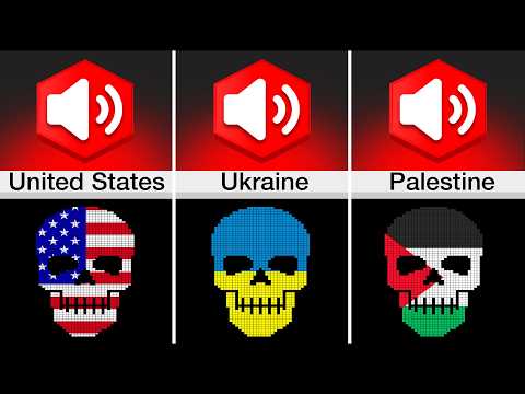 WARNING!! Every Country's EAS Alarm..